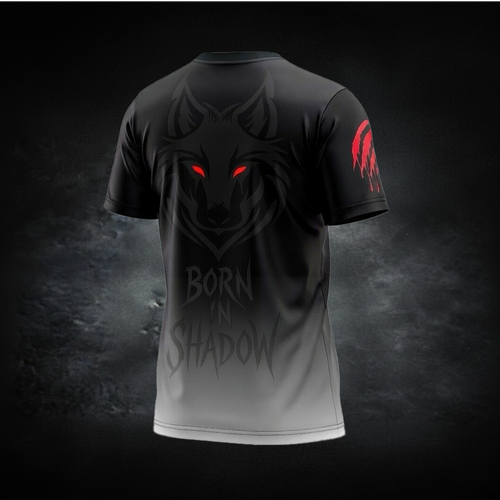 T-shirt de compression "Born in Shadow"