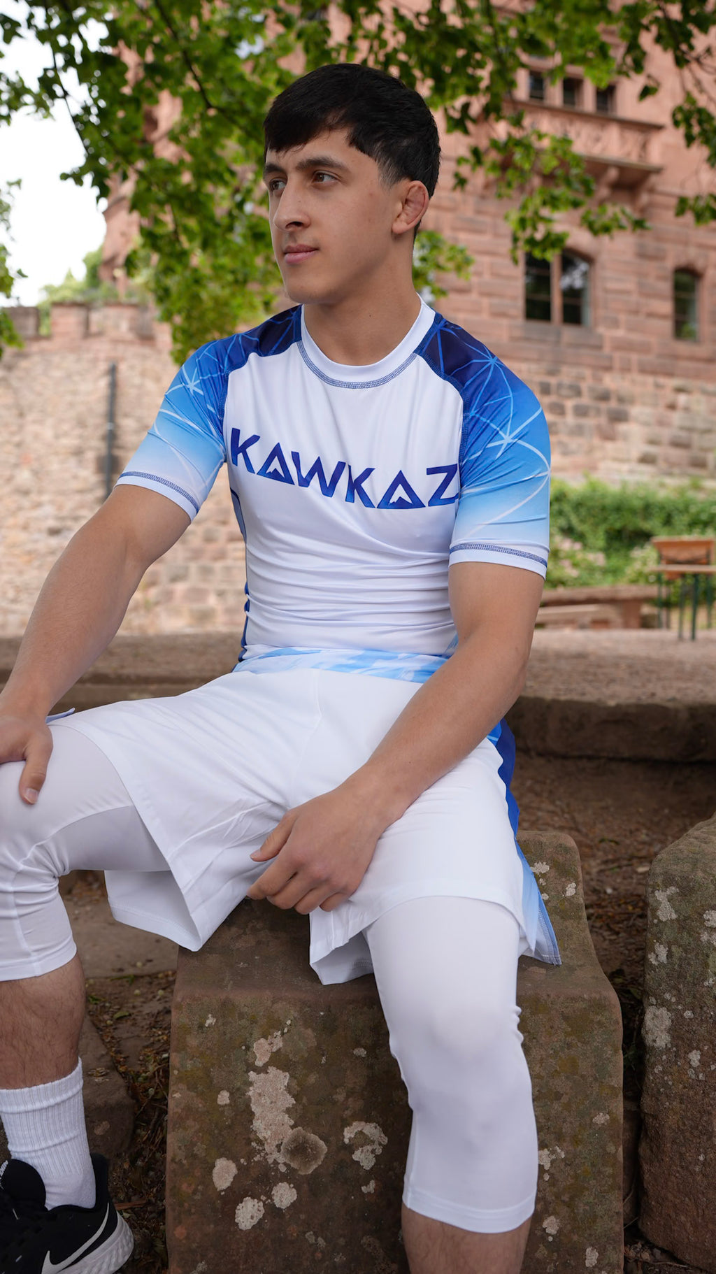 “Born in the Shadow” compression t-shirt