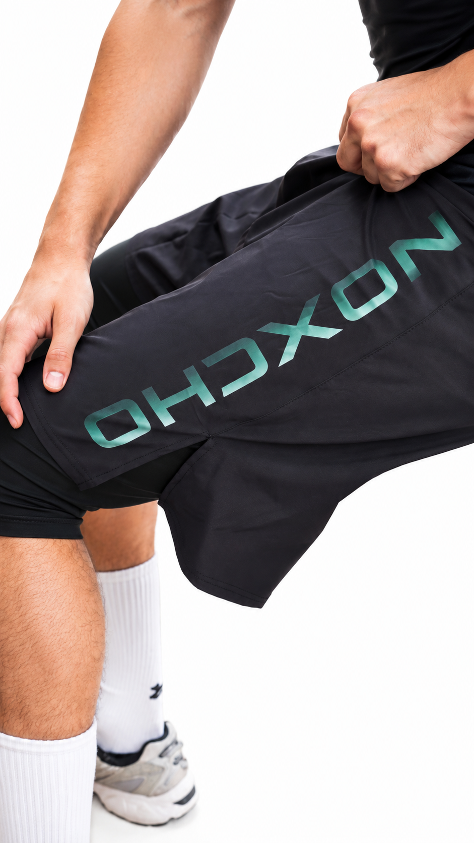 2-in-1 shorts "Born in the Shadow"